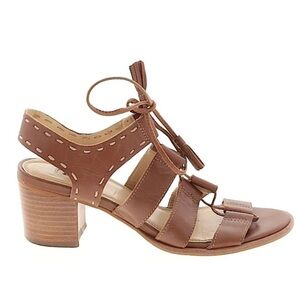 Dune London Lace Up Block Heel Sandals 381